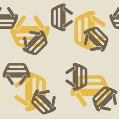 seamless background shopping basket N3