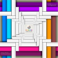 Colorful background for various options