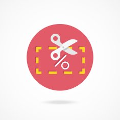 Vector Discount Coupon Icon