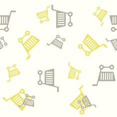 seamless background shopping trolley N11