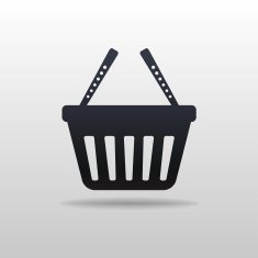 Black icon of Shopping cart N2