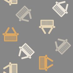 seamless background shopping basket N10