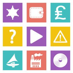Icons for Web Design set 24