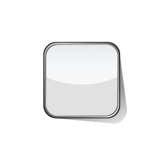 stickers white vector illustration