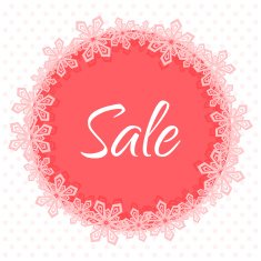 Christmas sale applique banner