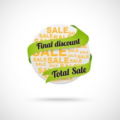 Modern sale badge