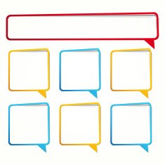 Long and square sticker N3