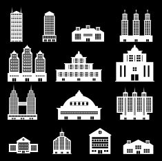 Building set 4 - White series