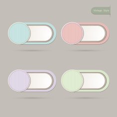 Sticker Label color set N2