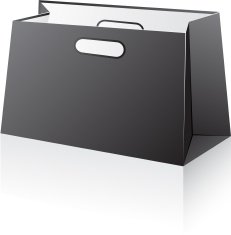 Black shopping bag N2