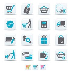 Shopping Icons N196