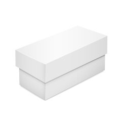 white blank paper box N3