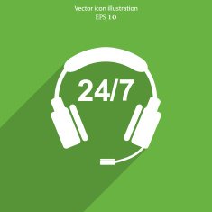 Vector support web icon N10