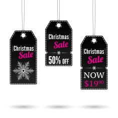 Christmas sale label N3