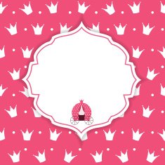 Princess Crown Background Vector Illustration N18