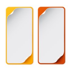 Set of two colorful banners N2