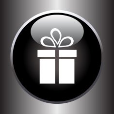 Vector icon of present box N2