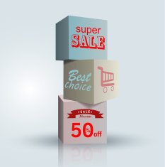 Sale labels Vector N46
