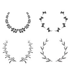 Floral wreaths N23
