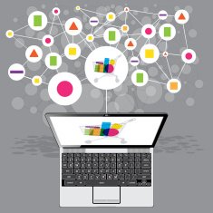 Laptop PC online retail shopping