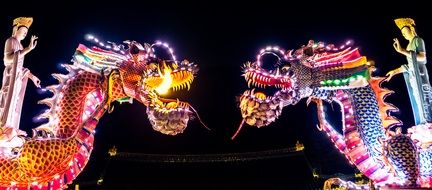 decoration chinese dragon