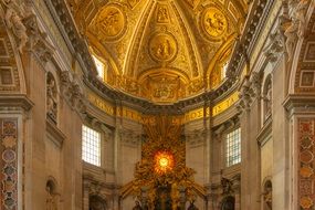 apse saint peter basilica