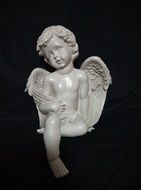 angel with winges statue