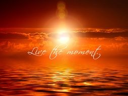 live the moment meditation buddhism