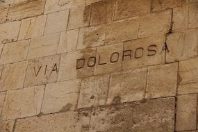 processional route in the Old City of Jerusalem