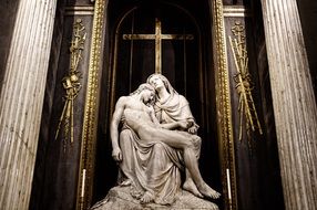 jesus in the church of Milan
