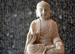 Stone buddha statue