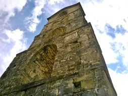 Medieval tall bell tower