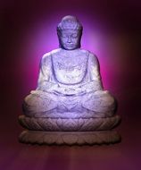 Photo of Stone Buddha statue