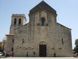 stone church in catalonia