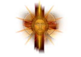 golden image of Christ
