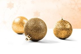 decoration gold christmas time