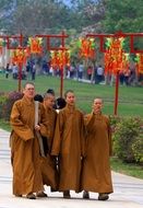 monks in Taiwan