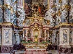 altar ebrach monastery church