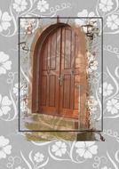 door and stairs church