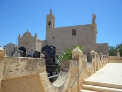 cemetery near the church in religion