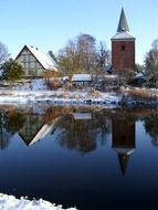 winter berkenthin church