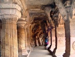 badami cave temples, india, karnataka