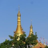 stupa myanmar temple