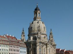 Dresden frauenkirche saxony church