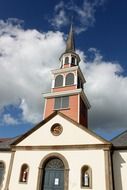 church on the island of Martinique