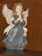 christmas angel, vintage figure