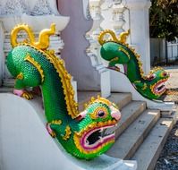 mythical creatures of the temple complex