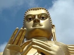 Buddha near the monastery