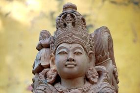 temple statue, bali
