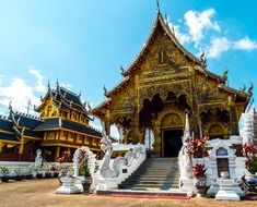 temple complex in the North Thailand